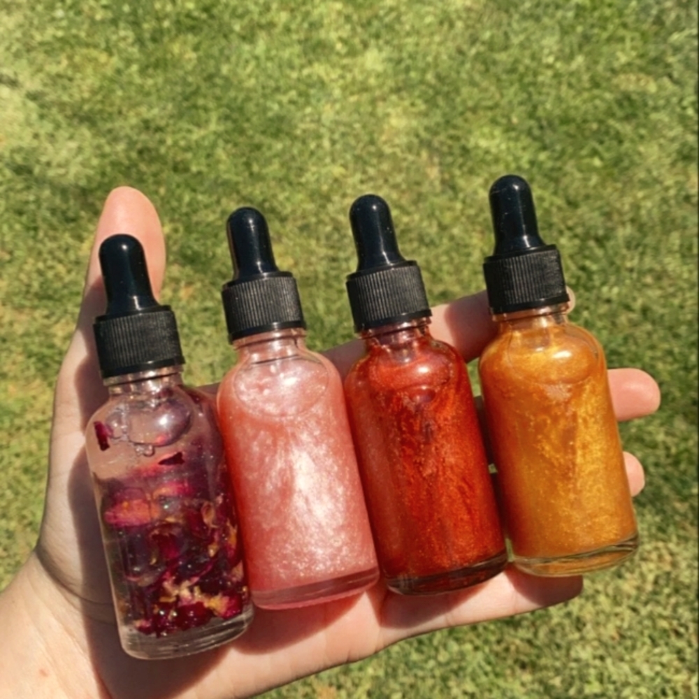 Body Shimmer Oils